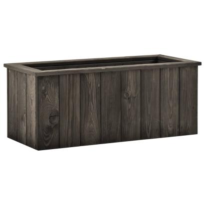 Strat înălțat, gri închis, 74 x 32 x 30 cm, lemn masiv de pin GartenMobel Dekor