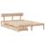 Cadru de pat fără saltea, 140x190 cm, lemn masiv de pin GartenMobel Dekor