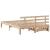 Cadru de pat cu sertare, 120x200 cm, lemn masiv de pin GartenMobel Dekor
