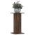Suporturi de plante 2 buc. stejar maro 30x30x60cm lemn compozit GartenMobel Dekor