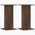 Suporturi de plante 2 buc. stejar maro 30x30x60cm lemn compozit GartenMobel Dekor