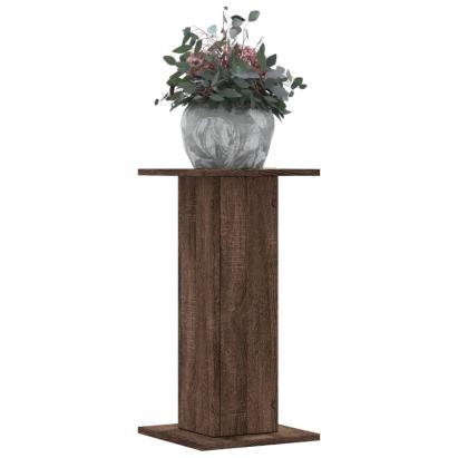 Suporturi de plante 2 buc. stejar maro 30x30x60cm lemn compozit GartenMobel Dekor