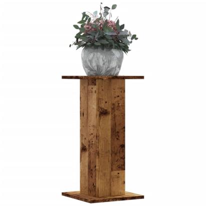 Suporturi de plante 2 buc. lemn vechi 30x30x60cm lemn prelucrat GartenMobel Dekor