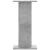 Suporturi difuzoare 2 buc. gri beton 30x30x60 cm lemn prelucrat GartenMobel Dekor