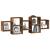 Raft de perete, lemn vechi, 129x18x42 cm, lemn prelucrat GartenMobel Dekor