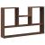 Raft de perete, stejar maro, 99x15x60 cm, lemn prelucrat GartenMobel Dekor