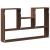 Raft de perete, stejar maro, 99x15x60 cm, lemn prelucrat GartenMobel Dekor