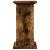 Suport prezentare cu depozitare stejar fumuriu 31x30x60 cm lemn GartenMobel Dekor