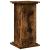 Suport prezentare cu depozitare stejar fumuriu 31x30x60 cm lemn GartenMobel Dekor