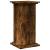 Suport prezentare cu depozitare stejar fumuriu 31x30x60 cm lemn GartenMobel Dekor
