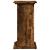 Suport prezentare cu depozitare stejar fumuriu 31x30x60 cm lemn GartenMobel Dekor