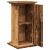 Suport prezentare cu depozitare lemn vechi 31x30x60 cm lemn GartenMobel Dekor