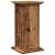Suport prezentare cu depozitare lemn vechi 31x30x60 cm lemn GartenMobel Dekor