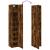 Dulap de depozitare slim, stejar fumuriu, 40x42,5x225 cm, lemn GartenMobel Dekor