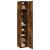 Dulap de depozitare slim, stejar fumuriu, 40x42,5x225 cm, lemn GartenMobel Dekor