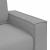 Set de canapele cu perne, 2 piese, gri nor, textil GartenMobel Dekor