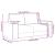 Set de canapele cu perne, 2 piese, gri nor, textil GartenMobel Dekor