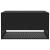 Cutie de perne de exterior Negru 100x55x55,5 cm Poly Rattan GartenMobel Dekor