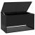 Cutie de perne de exterior Negru 100x55x55,5 cm Poly Rattan GartenMobel Dekor