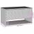 Cutie de perne de exterior maro 100x55x55,5 cm Poly Rattan GartenMobel Dekor