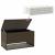 Cutie de perne de exterior maro 100x55x55,5 cm Poly Rattan GartenMobel Dekor
