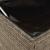Cutie de perne de exterior gri 100x55x55,5 cm Poly Rattan GartenMobel Dekor