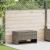 Cutie de perne de exterior gri 100x55x55,5 cm Poly Rattan GartenMobel Dekor