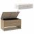 Cutie de perne de exterior Bej 100x55x55,5 cm Poly Rattan GartenMobel Dekor