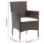 Set mobilier de grădină, 11 piese, maro, poliratan GartenMobel Dekor