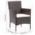 Set mobilier de grădină, 11 piese, maro, poliratan GartenMobel Dekor