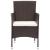 Set mobilier de grădină, 11 piese, maro, poliratan GartenMobel Dekor