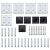 Set panouri gard, 699x146 cm, gri, WPC   GartenMobel Dekor