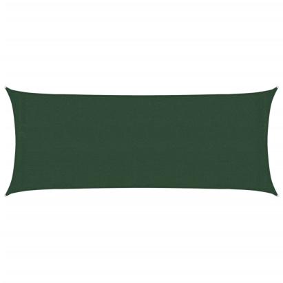 Pânză parasolar, verde închis, 2x4,5 m, HDPE, 160 g/m² GartenMobel Dekor