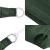 Parasolar, verde închis, 3x4 m, HDPE, 160 g/m² GartenMobel Dekor