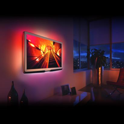 Benzi LED pentru iluminare fundal TV, cu telecomandă - 40”-60” Best CarHome