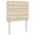 Pat box spring cu saltea, crem, 120x200 cm, textil GartenMobel Dekor