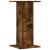 Suporturi de plante 2 buc. stejar fumuriu 30x30x60 cm lemn GartenMobel Dekor