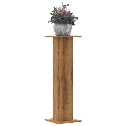 Suporturi de plante, 2 buc., stejar artizanal, 30x30x95cm, lemn GartenMobel Dekor