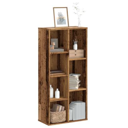 Bibliotecă, lemn vechi, 50x25x105 cm, lemn prelucrat GartenMobel Dekor