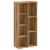 Bibliotecă, stejar artizanal, 50x25x105 cm, lemn prelucrat GartenMobel Dekor