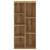 Bibliotecă, stejar artizanal, 50x25x105 cm, lemn prelucrat GartenMobel Dekor