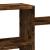 Raft de perete, stejar fumuriu, 129x18x42 cm, lemn prelucrat GartenMobel Dekor