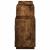 Raft de perete, stejar fumuriu, 129x18x42 cm, lemn prelucrat GartenMobel Dekor