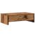 Suport monitor cu sertare lemn vechi 50x27x15 cm lemn prelucrat GartenMobel Dekor