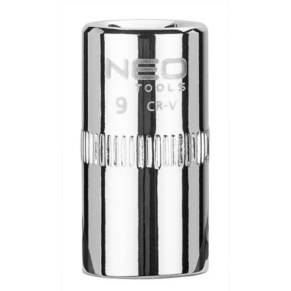 Tubulara hexagonala scurta superlock 1/4", 9 mm Neo Tools 08-227 HardWork ToolsRange