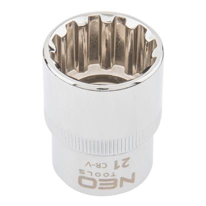 Tubulara hexagonala Spline 1/2", 21 mm Neo Tools 08-593 HardWork ToolsRange