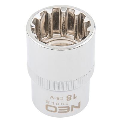 Tubulara hexagonala Spline 1/2", 18 mm Neo Tools 08-590 HardWork ToolsRange