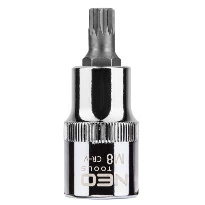 Tubulara cu Bit Spline XZN 1/2",M8 X 55 mm NEO TOOLS 08-732 HardWork ToolsRange