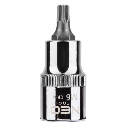 Tubulara cu Bit Spline XZN 1/2",M6 X 55 mm NEO TOOLS 08-731 HardWork ToolsRange