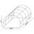 Solar Gradina 10 mp tip Sera pentru Legume, Dimensiuni 4x2.5x2 m, Folie Verde 140g/mp, Filtru UV4